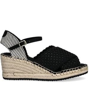 GANT Ankle-Strap Espadrilles - Black