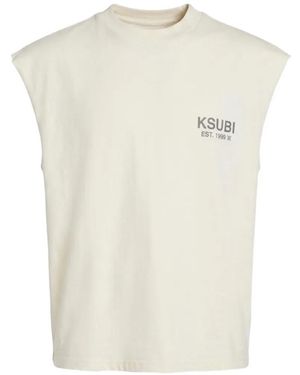 Ksubi State Halen Cut Off Ecru - White