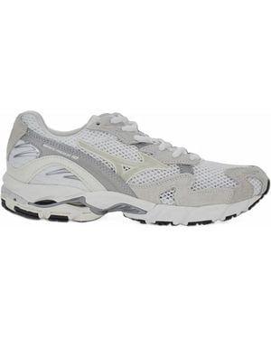 Mizuno Wave Rider 10 Panelled Trainers - White