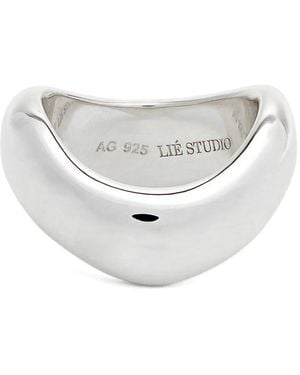 LIE STUDIO Ivalo Wave Ring - White