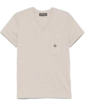 Lorena Antoniazzi Star-Appliqué T-Shirt - White