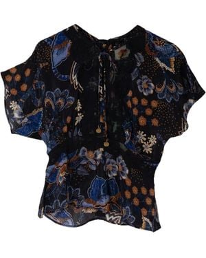 FARM Rio Blouse À Fleurs Imprimées - Black