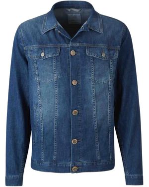 richard j. brown Denim Jack - Blauw