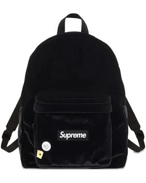 Supreme Sac À Dos À Patch Logo - Black