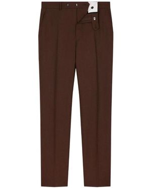 Fursac Broek Van Scheerwol - Bruin