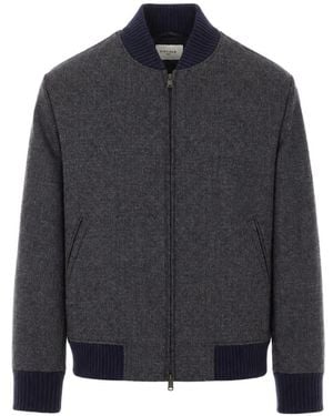 Circolo 1901 Zip-Up Bomber Jacket - Blue