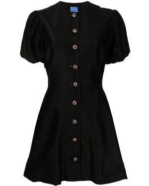 Macgraw Sorbet Silk Mini Dress - Black