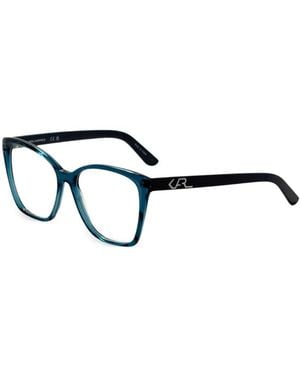 KARL LAGERFELD Gafas Con Placa Del Logo - Azul