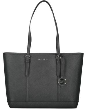 Michael Kors Large Jet Set Tote Bag - Black