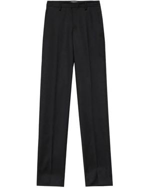 Blumarine Straight-Leg Trousers - Black