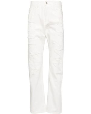 Private Stock The Louis Straight-Leg Jeans - White