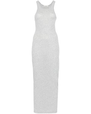 Entire studios Crew-Neck Tank Maxi Dress - White