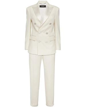 DSquared² Traje Boston con doble botonadura - Neutro