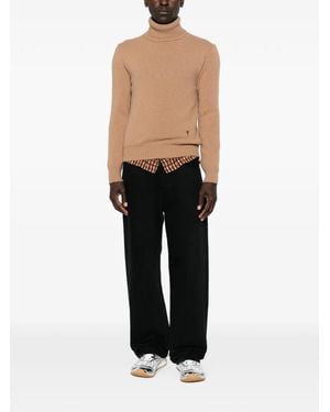 Ami Paris Ami De Coeur Long-Sleeve Sweater - Black
