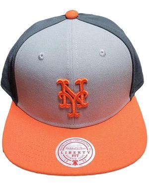 Mitchell & Ness Triple Play Liberty Baseball Cap - Gray