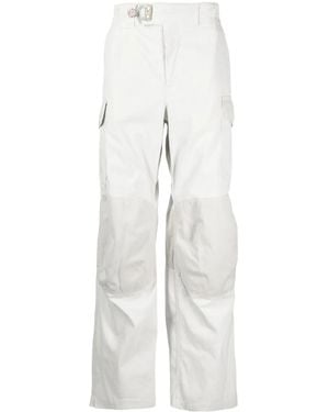 Objects IV Life Multi-Pocket Parachute Trousers - White