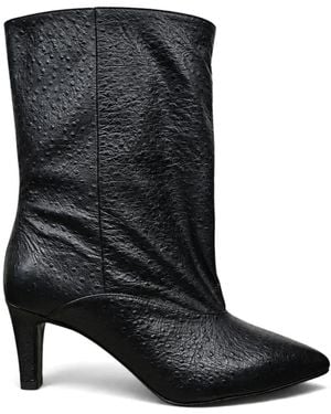 Poche Paris Čizme Pointed-Toe Boots - Black
