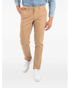 Corneliani Straigh-Leg Chino Pants - Natural