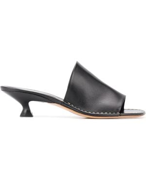 Tod's Leather Sandals - Black