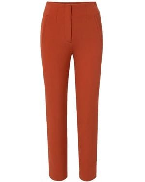 Veronica Beard Stila Slim Trousers - Orange
