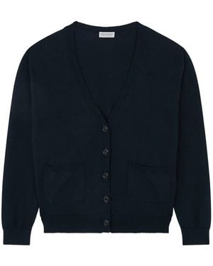 Paul & Shark Cardigan aus Woll-Kaschmirgemisch - Blau