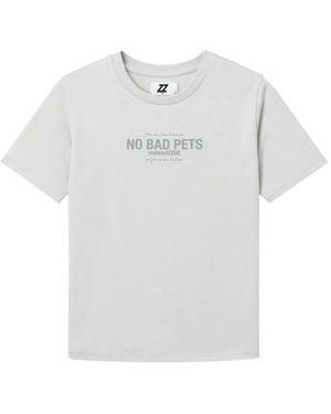 Izzue Logo-Print T-Shirt - White