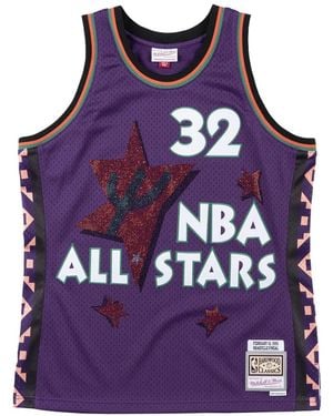 Mitchell & Ness 1995 All-Star East Shaquille O'Neal Basketball Jersey - Purple