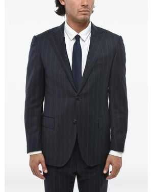 Corneliani Leader Pinstripe Suit - Blue