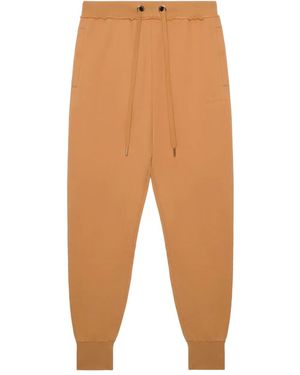 PLACE OF ELMS Drawstring Track Trousers - White