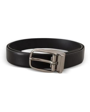 Dolce & Gabbana Buckle-Fastening Leather Belt - Black