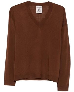 Semicouture Pull Jade - Marron