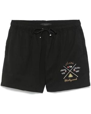 Amiri Costume Da Bagno Pool Cue - Nero