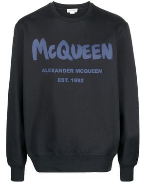 McQueen Sweatshirt - Blau