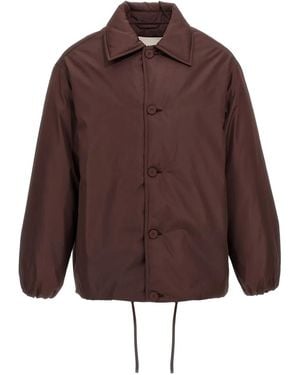 Jil Sander Padded Jacket - Brown