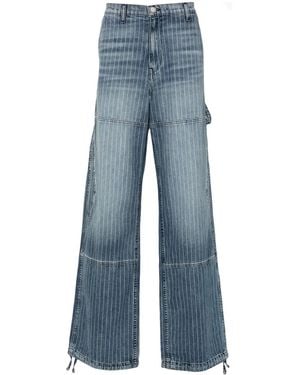 Rhude Jeans Mit Nadelstreifen - Blau