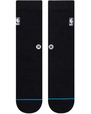 Stance X Nba Logoman Quarter Socks - Black