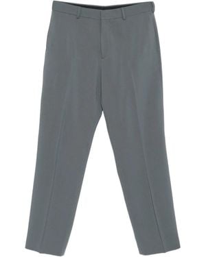 Paul Smith Wool Straight-Leg Pants - Gray