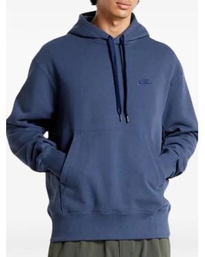 Nike Logo Hoodie - Blue