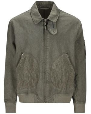Massimo Osti Studio Chaqueta Con Cremallera - Verde