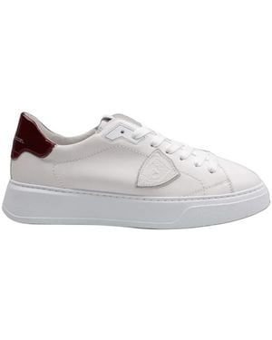 Philippe Model Temple Low Sneakers - White