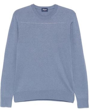 Drumohr Crew-Neck Jumper - Blue