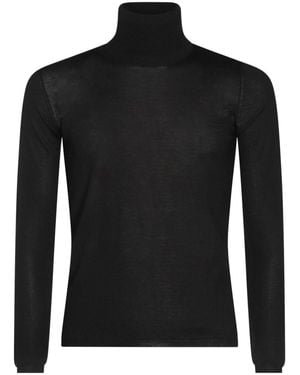 Cruciani Roll-Neck Jumper - Black