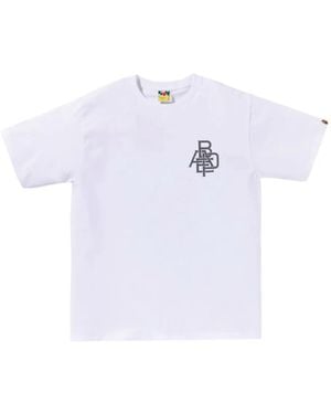 A Bathing Ape Logo-Print T-Shirt - White