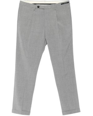 Michael Coal Tailored Trousers - Grey