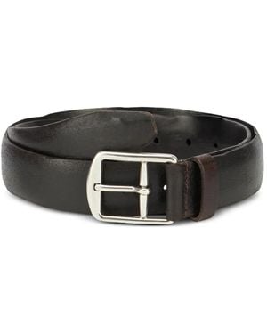 Fortela Crockett Leather Belt - Black