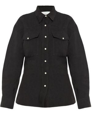 Studio Nicholson Buttoned Pocket Shirt - Black