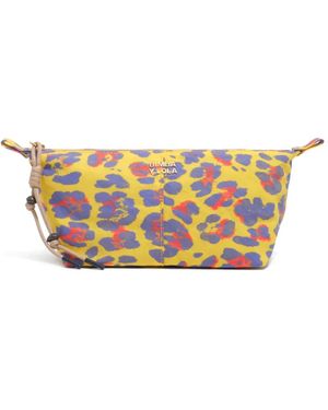 Bimba Y Lola Estuche De Maquillaje Con Estampado De Leopardo - Rosa