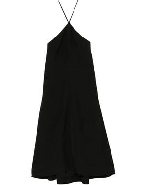 Jil Sander Halter-Neck Dress - Black