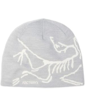 Arc'teryx Bird Head Graphic-Pattern Beanie - White