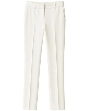 La Perla Straight-Leg Trousers - White